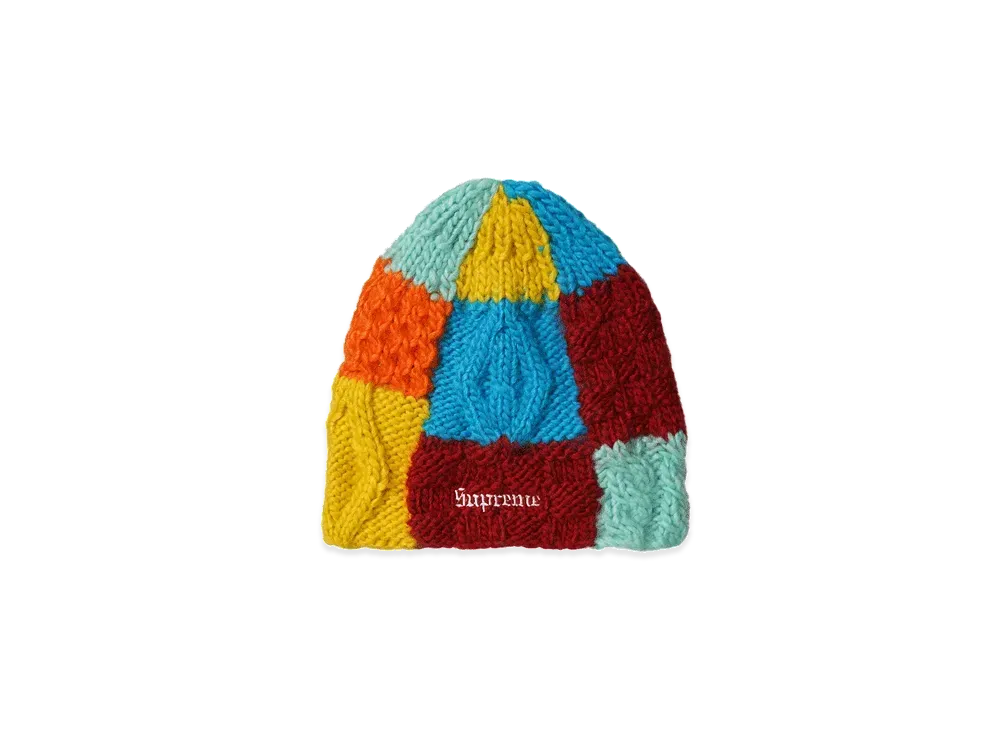 Supreme Block Knit Beanie "Multi"