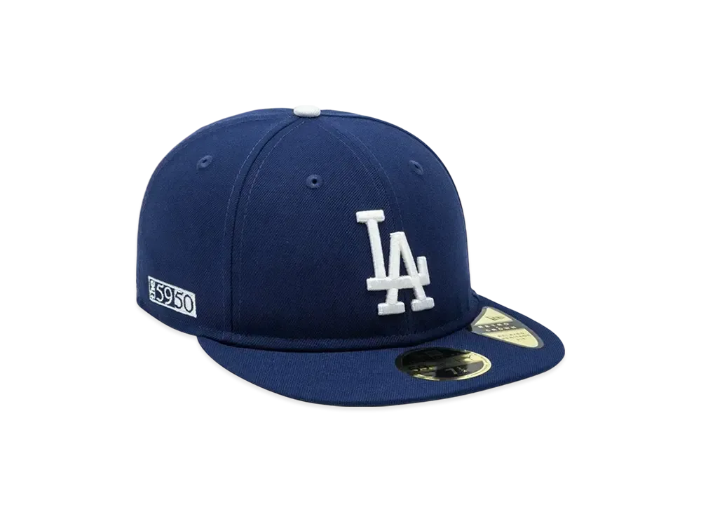 NEW ERA RC 59Fifty 59Fifty Day Memorial Collection Los Angeles Dodgers "Dark Royal/Green"