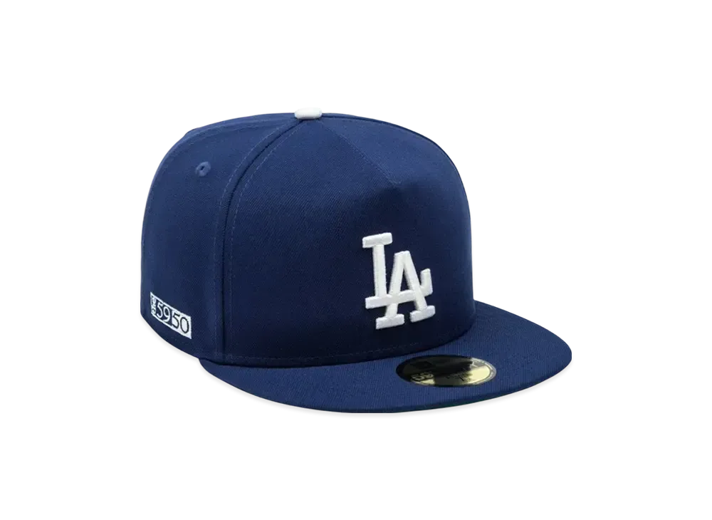 NEW ERA 59Fifty A-Frame 59Fifty Day Memorial Collection Los Angeles Dodgers "Dark Royal/Green"