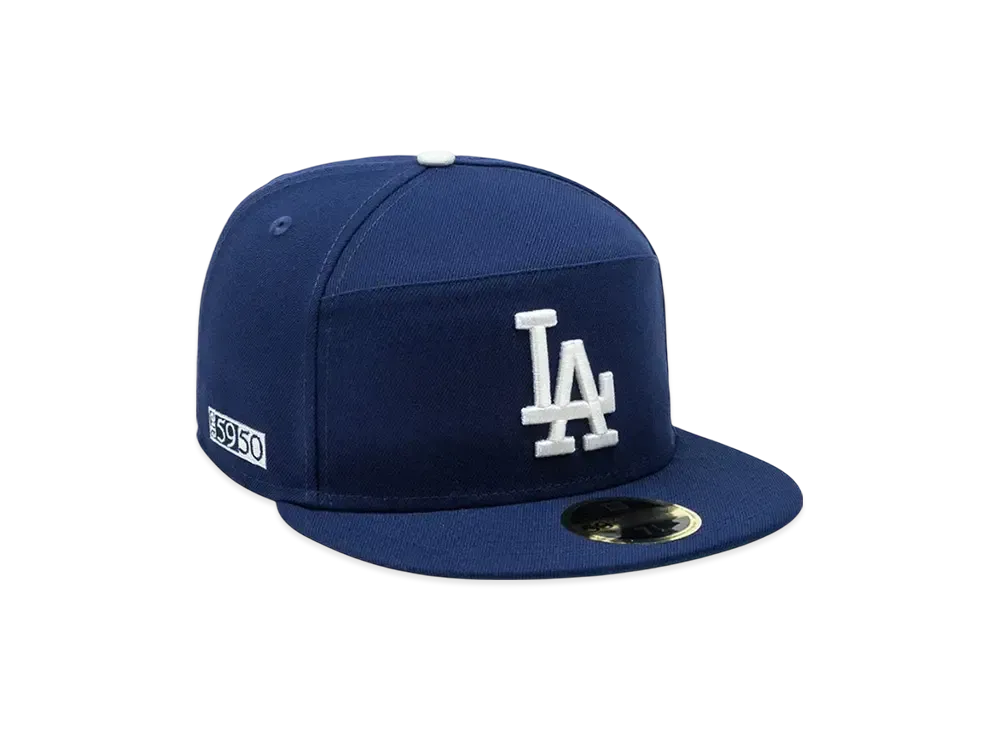 NEW ERA 59Fifty Split Panel 59Fifty Day Memorial Collection Los Angeles Dodgers "Dark Royal/Green"