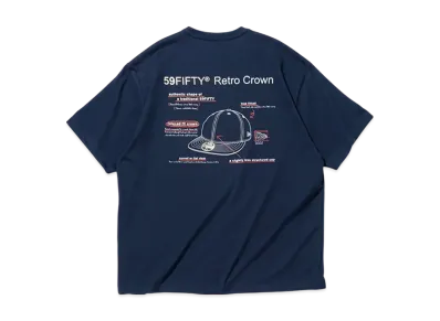 NEW ERA Short Sleeve Performance T-Shirt 59Fifty Day Memorial Collection RC 59Fifty "Navy"