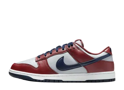 Nike Dunk Low "Grey/Burgundy/Navy"