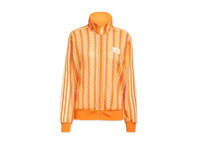 adidas Originals Summer Glow Firebird Track Top "Semi Lucid Fuchsia/Hazy Orange/Semi Solar Orange"