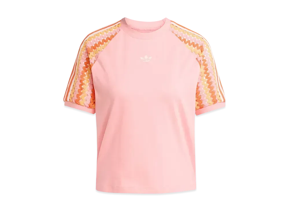 adidas Originals Summer Glow Cali Short Sleeve T-Shirt "Semi Pink Spark"