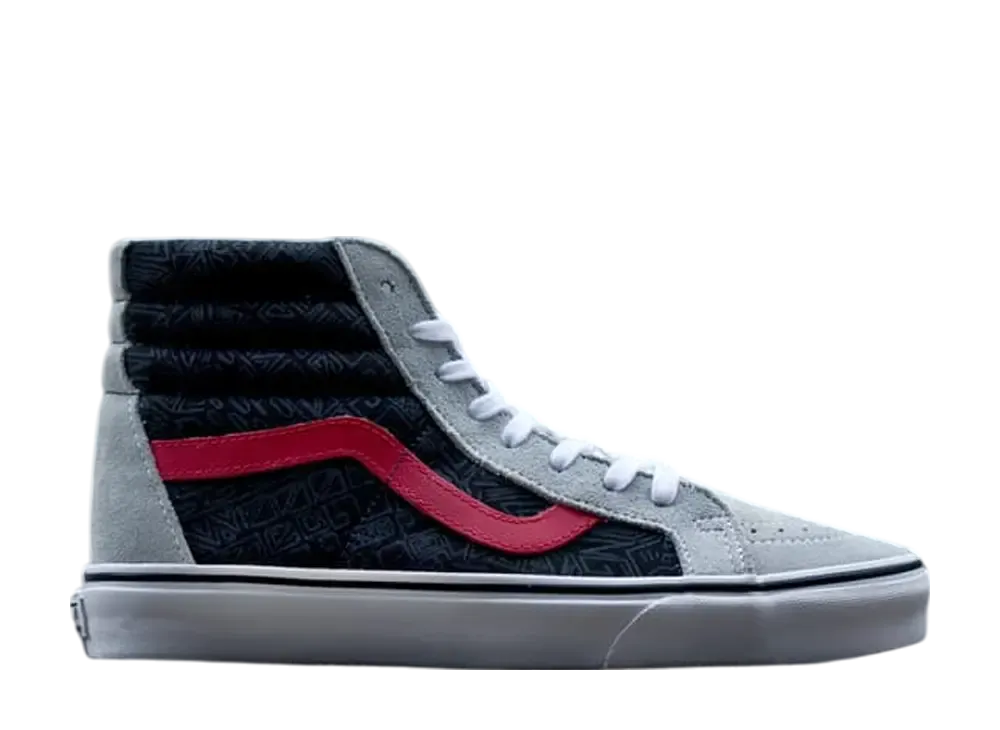 Vans SK8 Hi "Gray/Blk/Red"