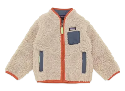 Patagonia Baby Retro X Jacket "Natural Retail Rust"