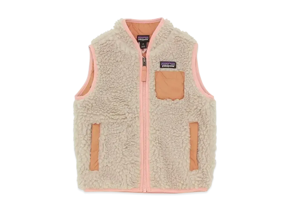 Patagonia Baby Retro X Vest "Natural Mallow Pink"