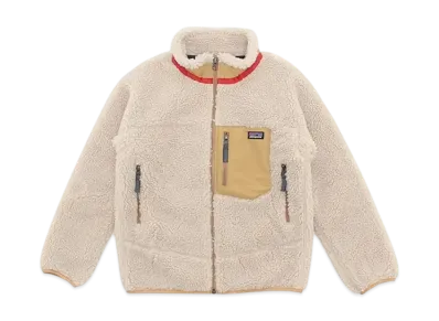 Patagonia Kids Retro X Jacket "Natural Grayling Brown"