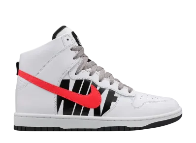 アンディフィーテッド × ナイキ ダンク ラックス ハイ "ホワイトインフラレッド"