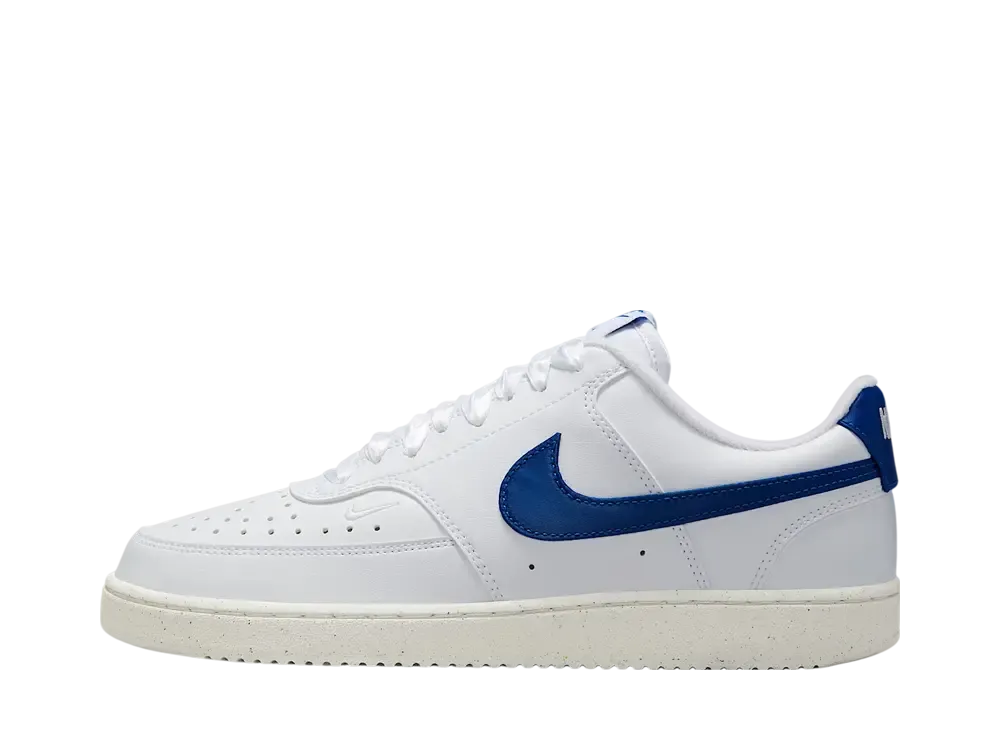 ナイキ ウィメンズ コートビジョン ロー ネクストネイチャー "ホワイト/セイル/ゲームロイヤル"