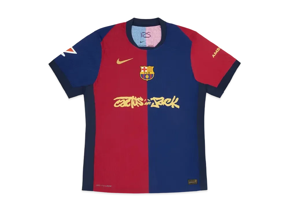 Travis Scott Cactus Jack x Nike x FC Barcelona 2024/25 Match Home Travis Scott Cactus Jack x Nike x FC Barcelona 2024/25 Match Home