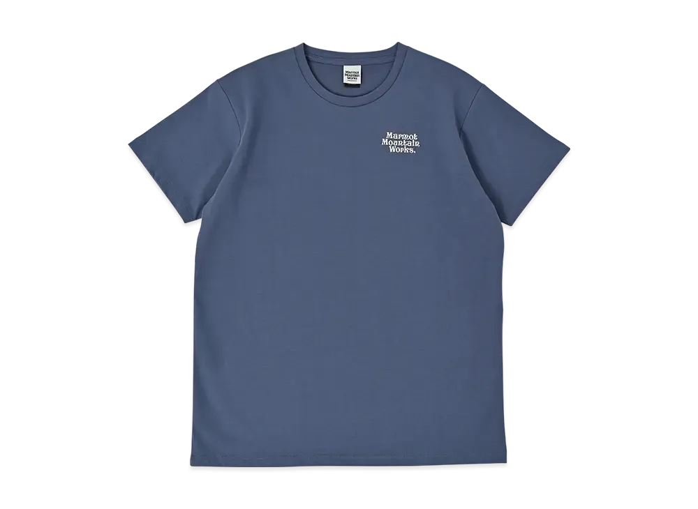 Marmot Women's MMW Embroidery T-Shirts "Indigo"