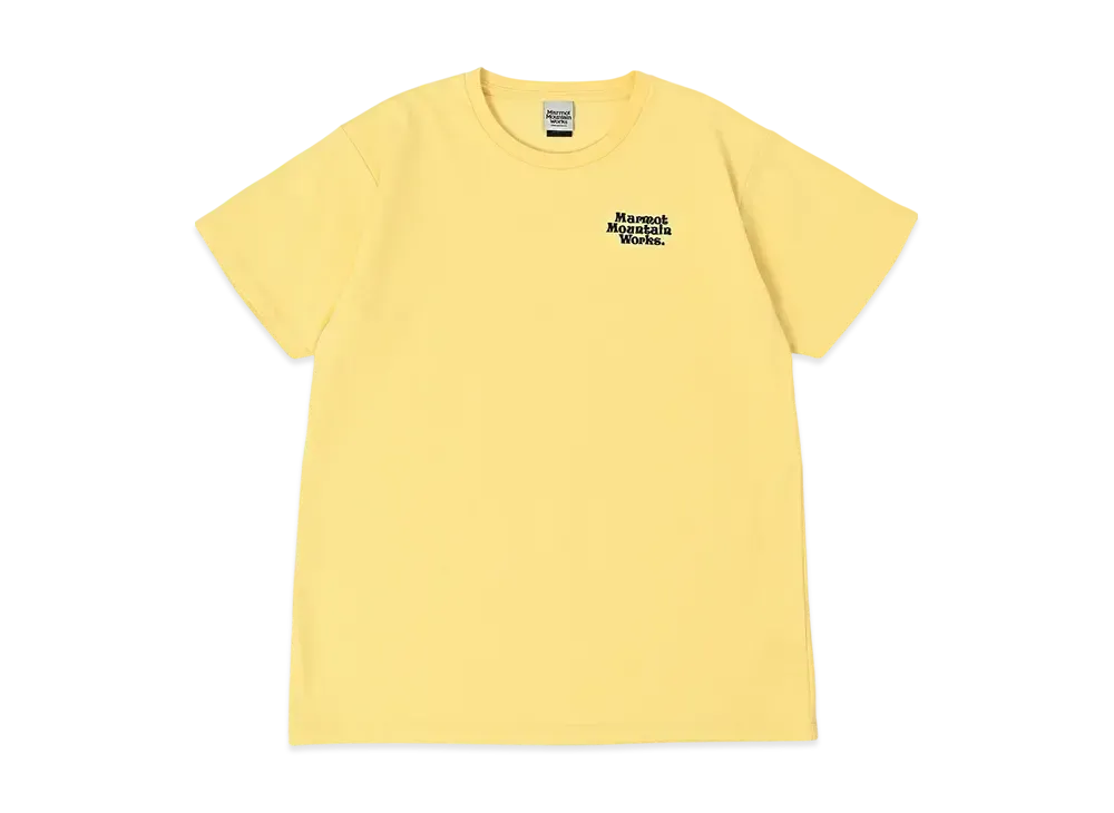 Marmot Women's MMW Embroidery T-Shirts "Lemon"