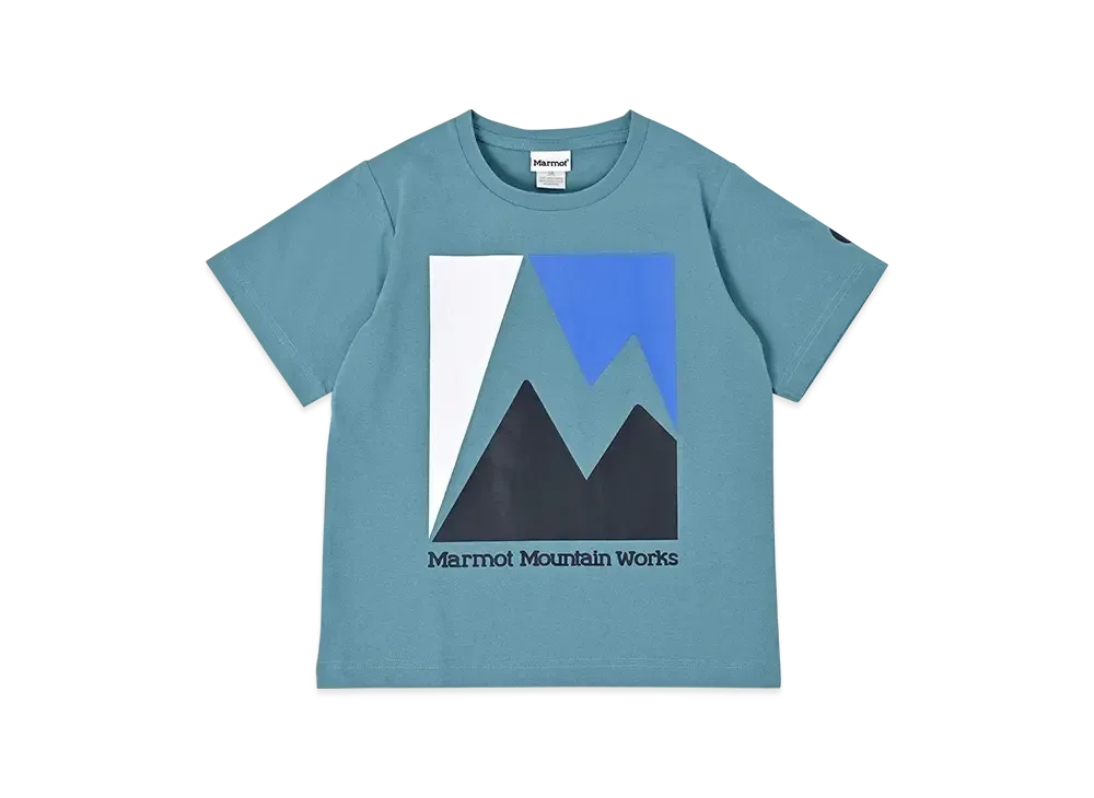 Marmot Kids Crack T-Shirts "Mint"