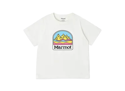 Marmot Kids Burger T-Shirts "White"