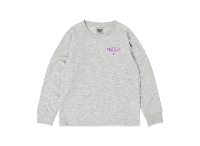 Marmot Kids Gifted L/S T-Shirts "Heather Gray"