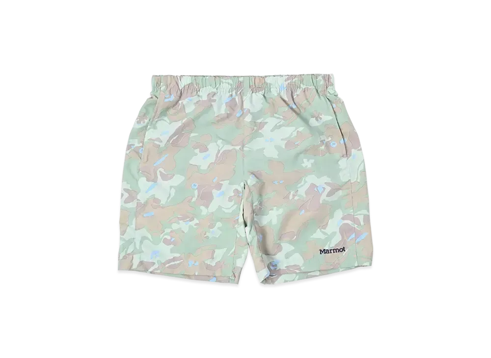 Marmot Kids Relied Shorts "Green Flower"