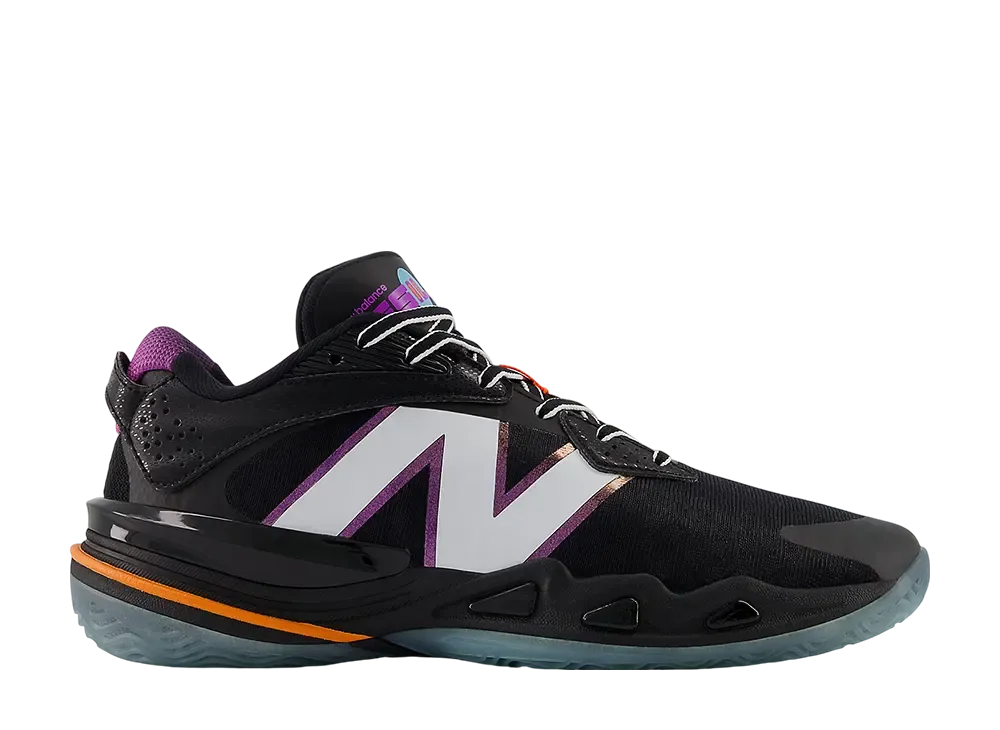 New Balance Hesi Low V2 "Black/Passion Fruit/Blaze Orange"