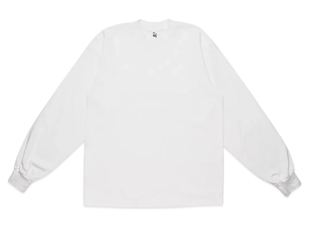 Los Angeles Apparel 6.5 OZ L/S Garment Dye T-Shirt "White"
