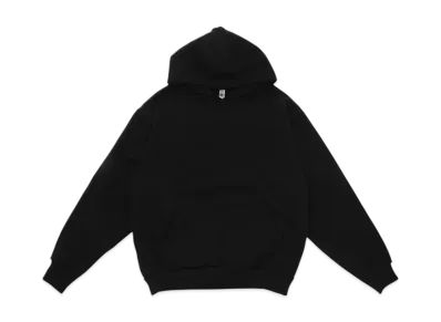 Los Angeles Apparel 14 OZ Heavy Fleece Hooded Pullover "Black"