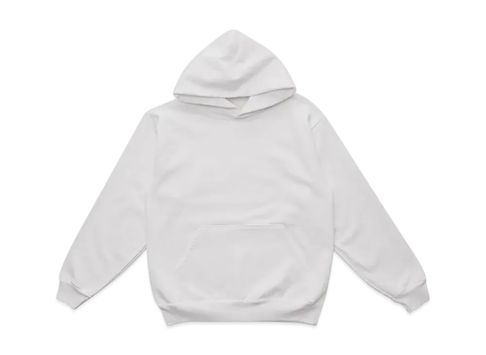 Los Angeles Apparel 14 OZ Heavy Fleece Hooded Pullover "White"