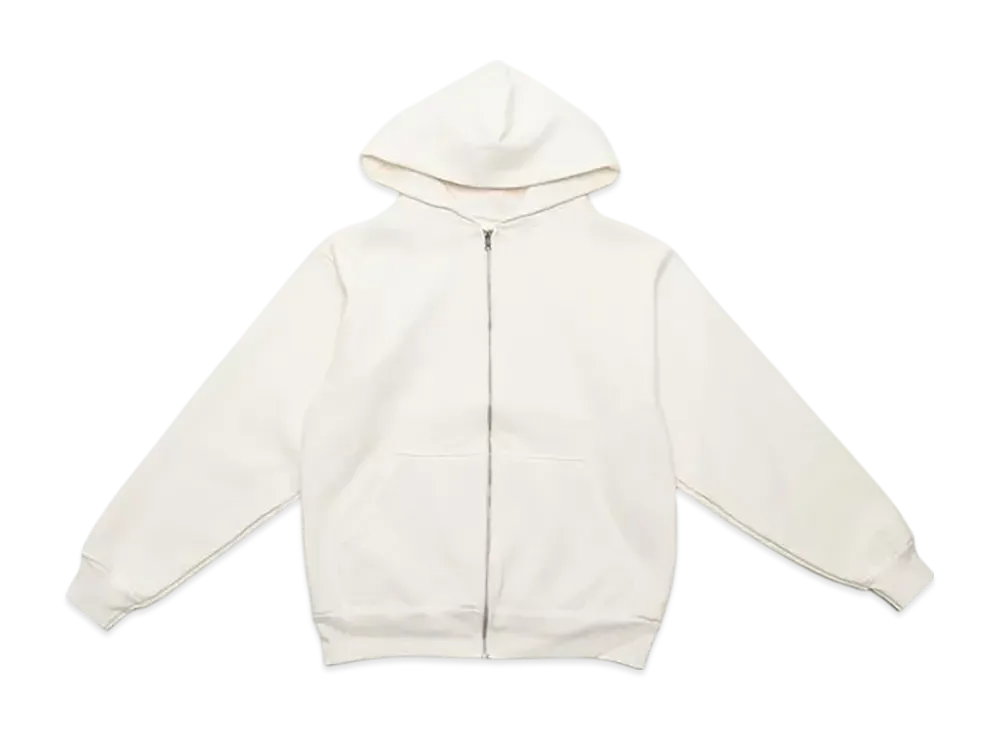 Los Angeles Apparel 14 OZ Heavy Fleece Hooded Pullover "White"