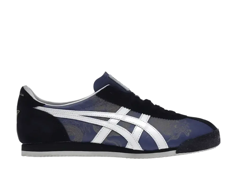 Bruce Lee Enterprise × BAIT × Onitsuka Tiger Corsair "Navy/White"