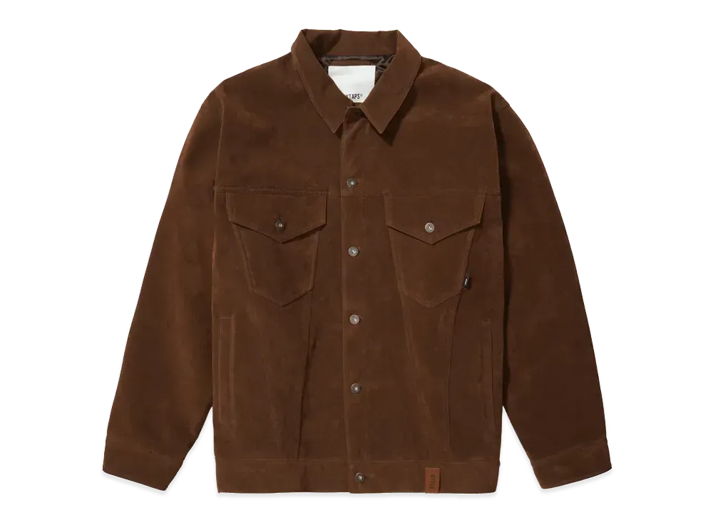 ダブルタップス JC / ジャケット / シンセティック "ブラウン" 242CWDT-JKM01