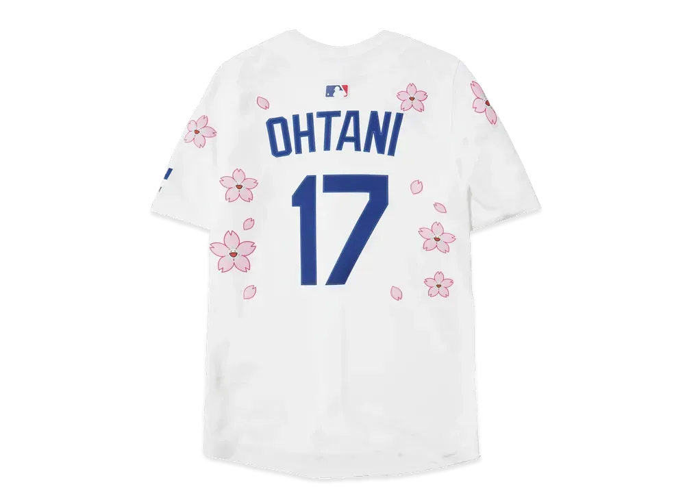 Takashi Murakami x MLB World Tour Tokyo Series 2025 Dodgers Shohei Ohtani Jersey "White"