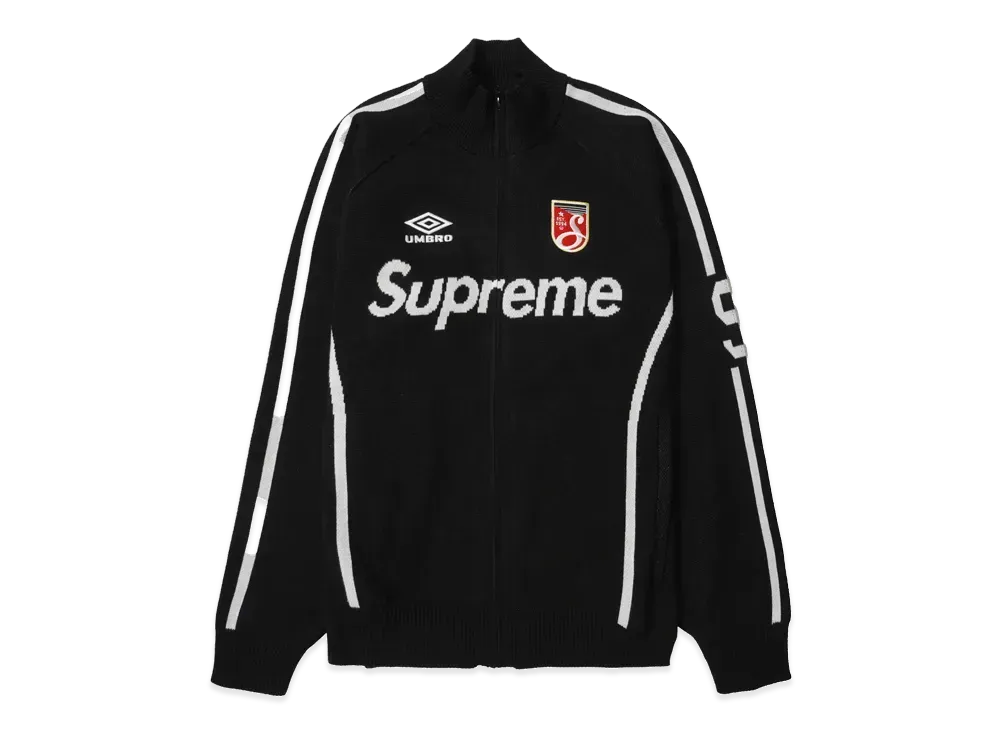 Supreme x Umbro Zip Up Sweater "Black"