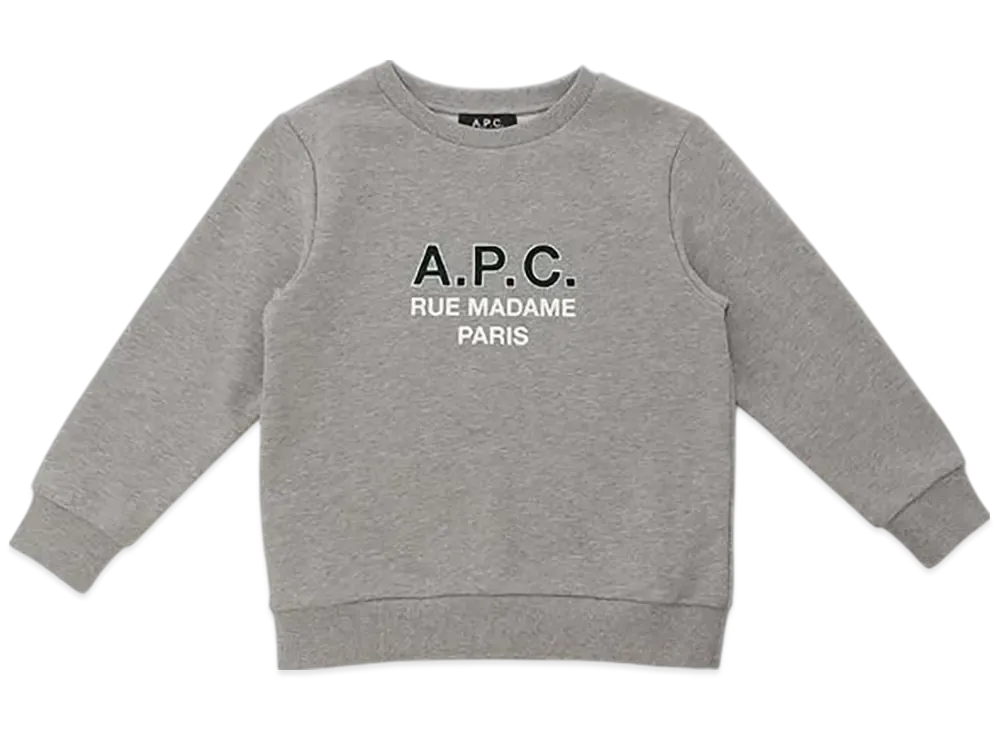 A.P.C. Sweat Joy "Heathered Grey"