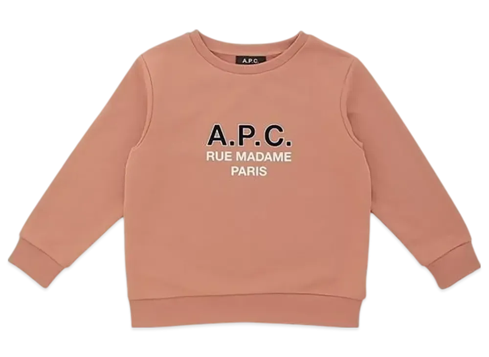 A.P.C. Sweat Joy "Rose Poudre"