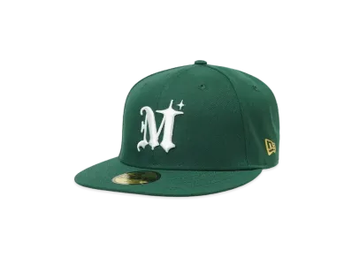 NEWERA x MLVINCE 59FIFTY AUTHENTIC LOGO CAP "GREEN"