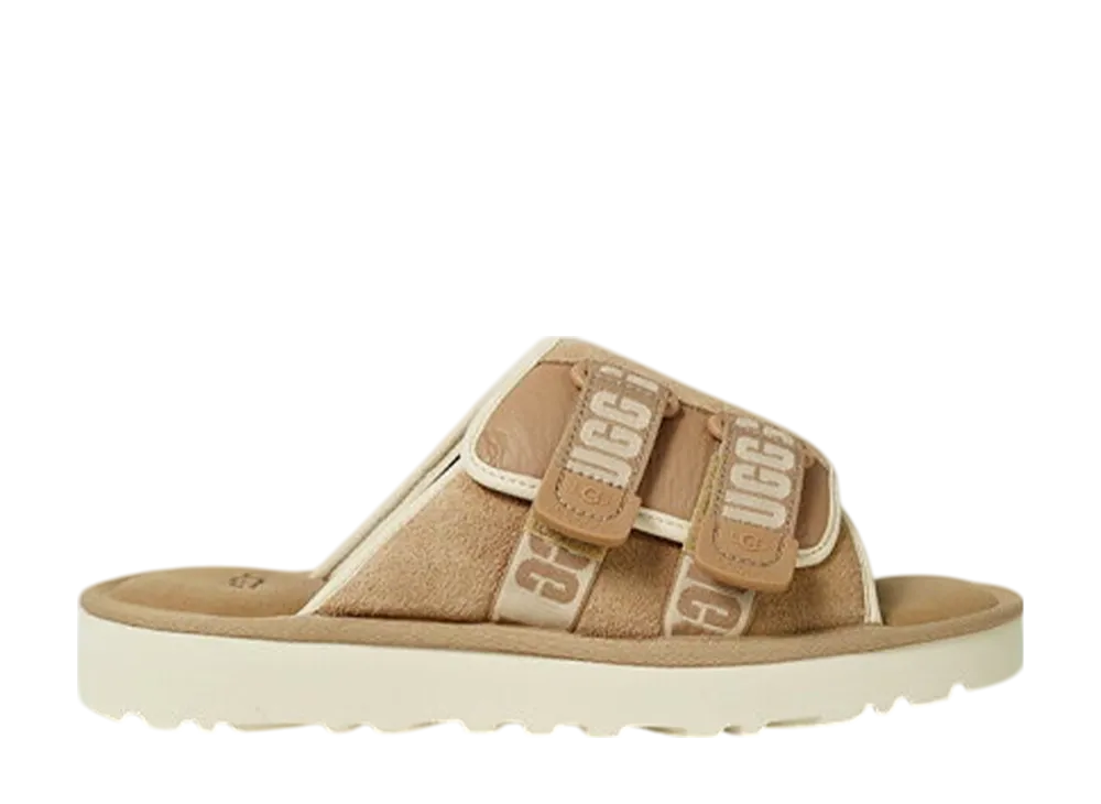 アグ ゴールデンコースト ストラップ スライド "サンドサントリーニ"