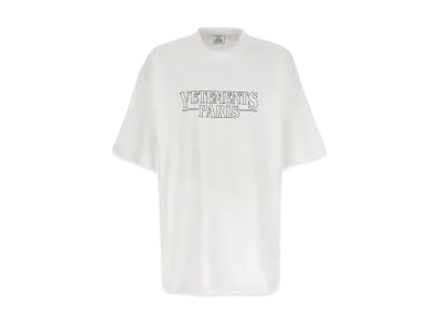 VETEMENTS Logo Print Crewneck T-shirt