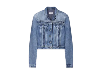Off-White Cargo crop denim jacket