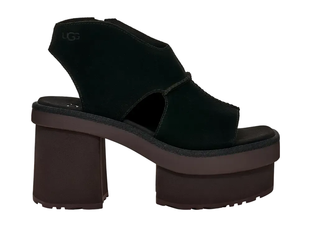 アグ ウィメンズ ニューハイツ プラットフォーム "ブラック"