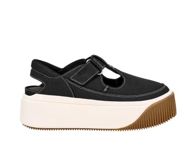 UGG Women's EZ-Duzzit T-Strap "Black"