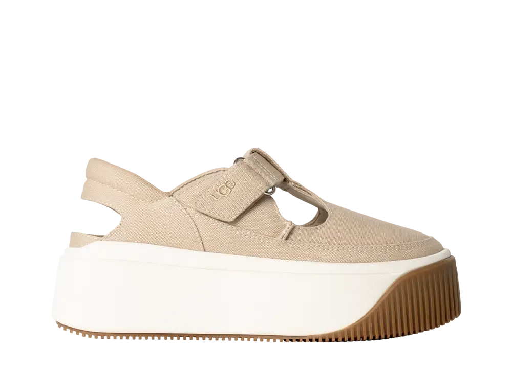 アグ ウィメンズ EZダジット Tストラップ "マスタードシード"