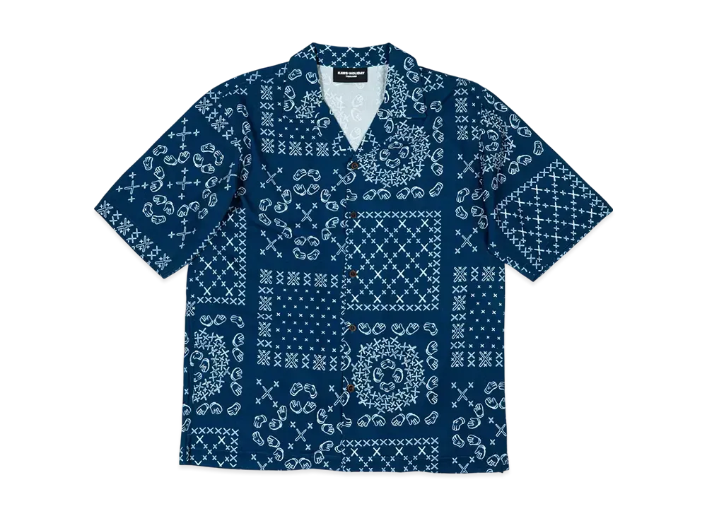 KAWS HOLIDAY Thailand Summer Shirt "Navy"