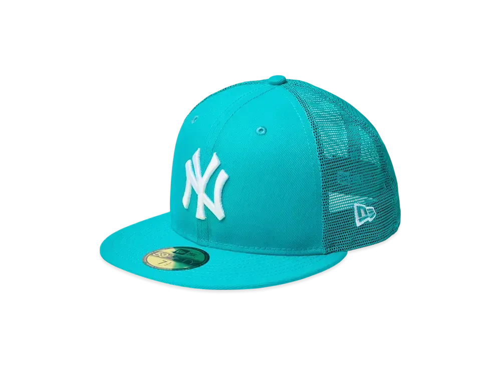 NEW ERA 59Fifty Tracker Beautiful Beach New York Yankees "Teal Breeze"