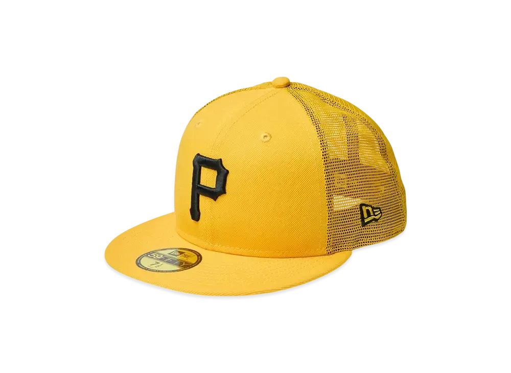 NEW ERA 59Fifty Tracker Beautiful Beach Pittsburgh Pirates "A Gold"