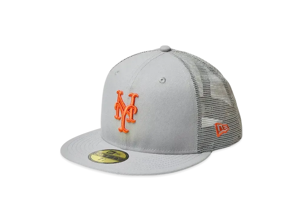 NEW ERA 59Fifty Tracker Beautiful Beach New York Mets "Gray"
