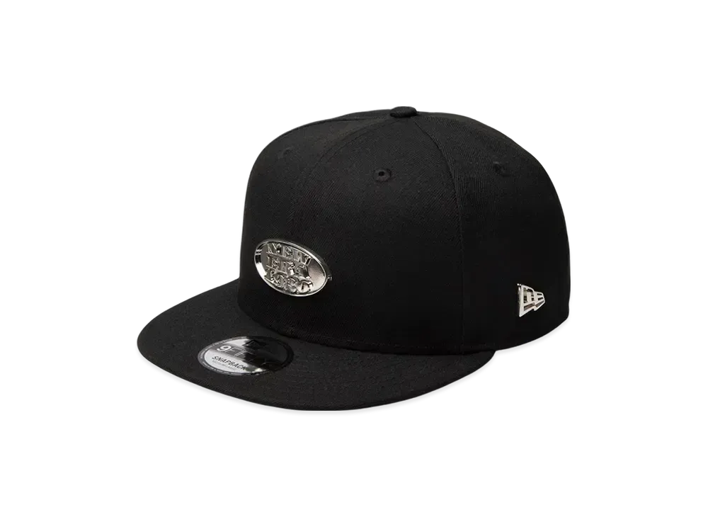 NEW ERA 9Fifty Metal Plate "Black/Silver"