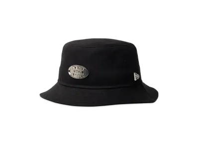 NEW ERA Bucket 01 Metal Plate "Black/Silver"