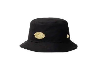 NEW ERA Bucket 01 Metal Plate "Black/Gold"