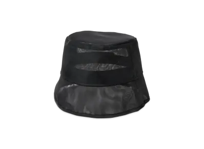 NEW ERA Bucket 01 Sailor Brim Organza Fabric "Black"