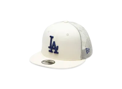 NEW ERA Kids Youth 9Fifty Tracker Beautiful Beach Los Angeles Dodgers "Chrome White"