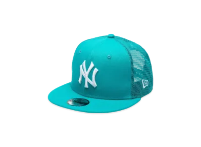 NEW ERA Kids Youth 9Fifty Tracker Beautiful Beach New York Yankees "Teal Breeze"
