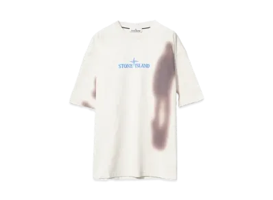 STONE ISLAND SS T-SHIRT "IVORY"